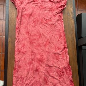 GAP Coral T-Shirt Dress